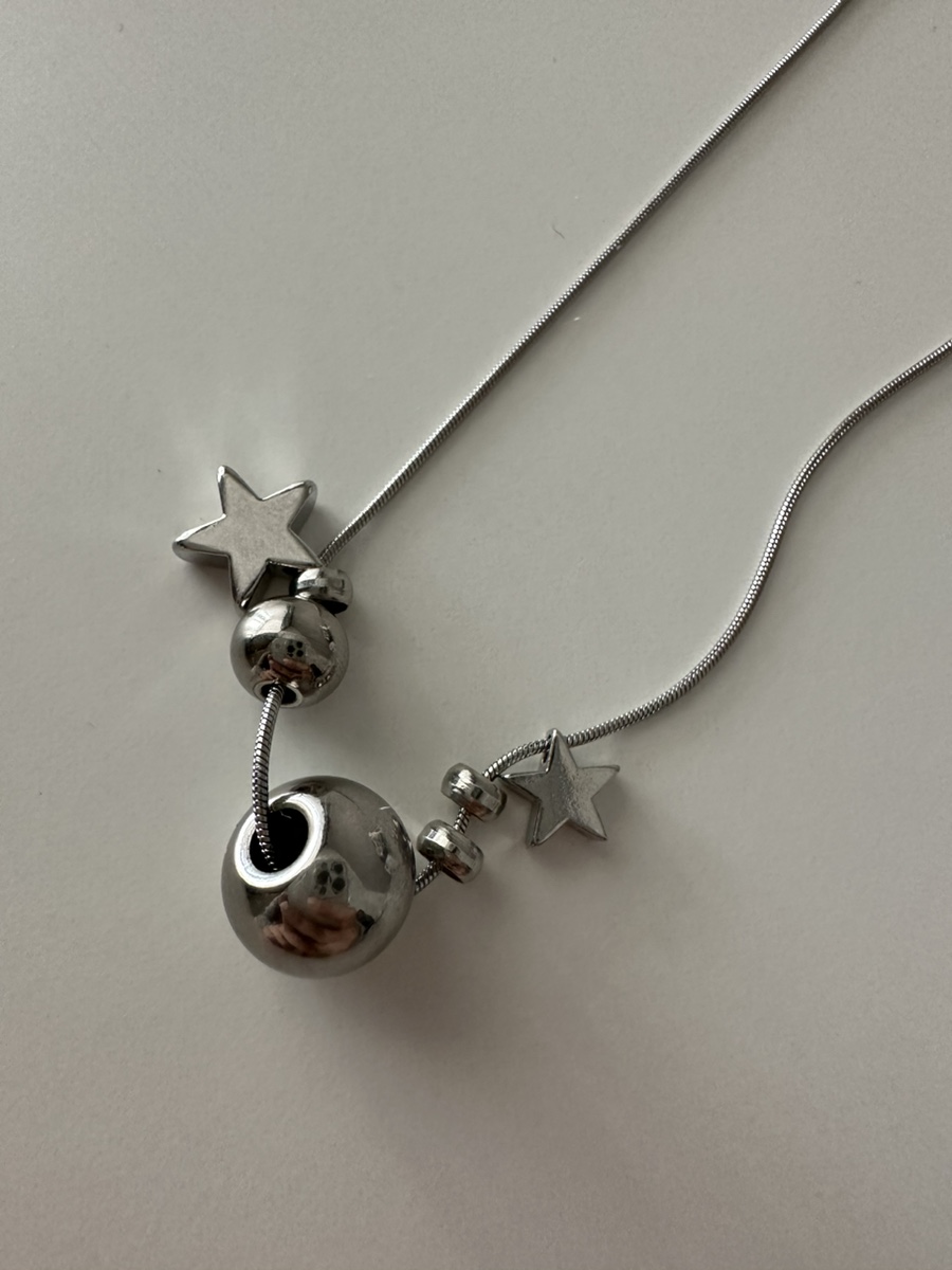 star ball necklace